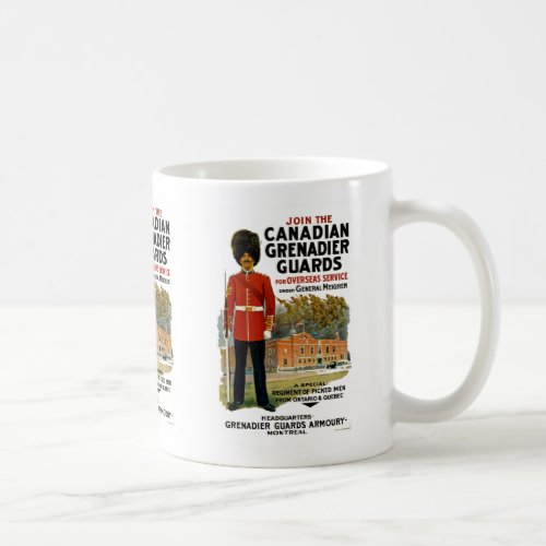 Canadian Grenadier Guards Coffee Mug