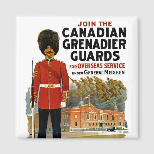 Canadian Grenadier Guards Magnet