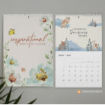 Canadian Grid 2026 Inspirational Quotes and Art  Calendar<br><div class="desc">Brighten every month with uplifting quotes and original watercolor florals in this beautifully designed Inspirational Words & Art Calendar by artist Lorena Depante. Featuring twelve unique monthly spreads filled with motivational messages and delicate nature-inspired artwork, this vertical wall calendar brings encouragement and charm to your space year-round. Ideal for home,...</div>