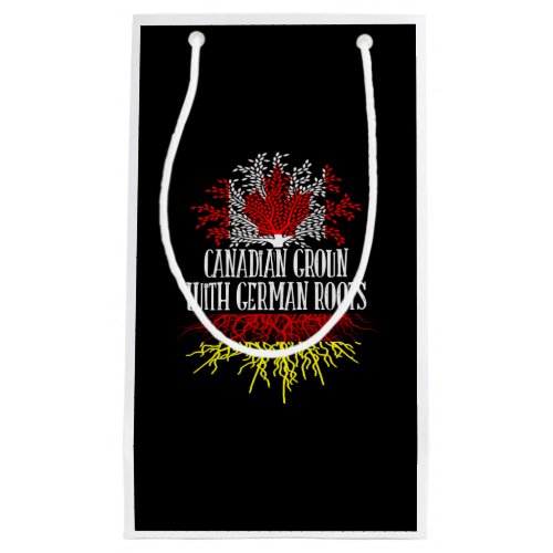 canadian ground with german roots small gift bag