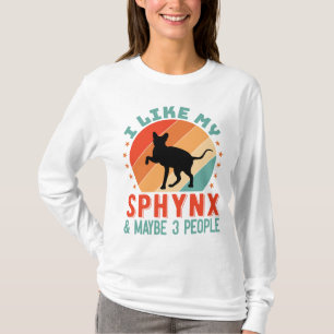 Canadian Hairless Sphynx Cat Owner Humor T-Shirt