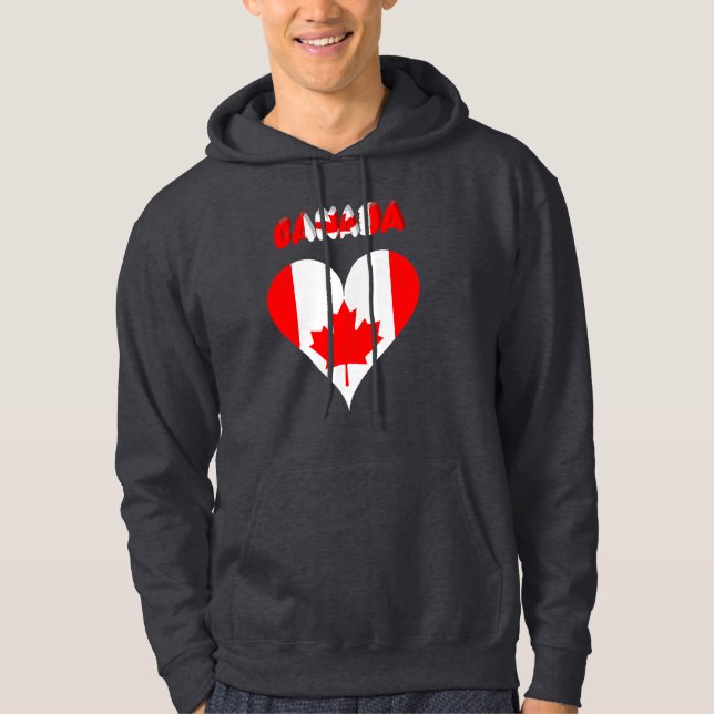 Canadian heart hoodie (Front)