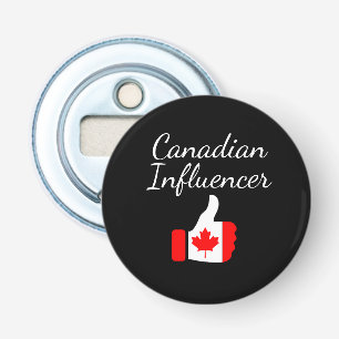 Canadian Influencer thumbs up Lighthouse route Bottle Opener