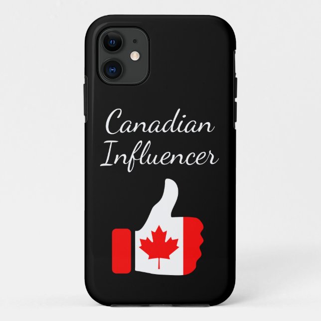 Canadian Influencer thumbs up Lighthouse route  Case-Mate iPhone Case (Back)