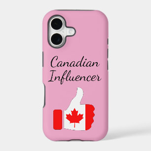 Canadian Influencer thumbs up Lighthouse route   iPhone 17 Case
