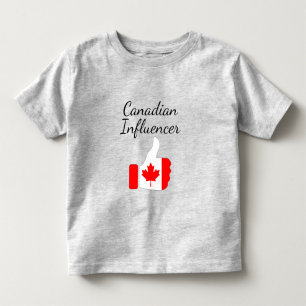 Canadian Influencer thumbs up Lighthouse route Toddler T-shirt