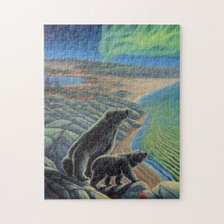 Canadian Landscape Art Puzzles - Polar Bears