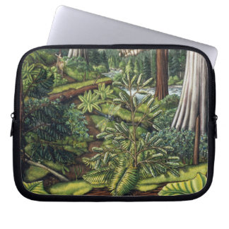 Canadian Landscape Laptop Sleeve Forest Case