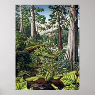 Canadian Landscape Painting Print by Kim Hunter