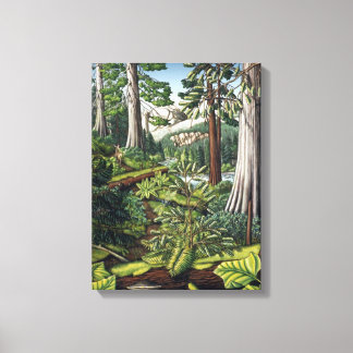 Canadian Landscape Painting Print Canvas Small