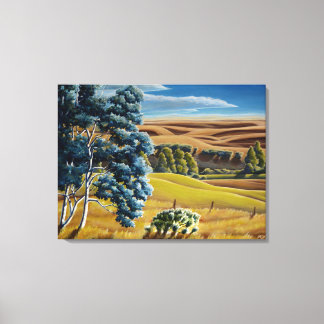 Canadian Landscape Painting Print Canvas Small