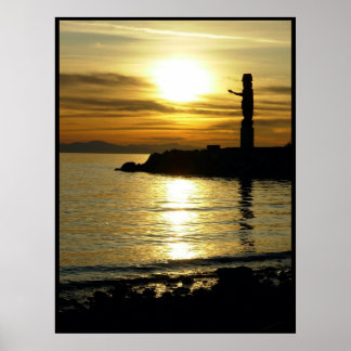 Canadian Landscape West Coast Seascape Print