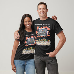 Canadian Logger Bar Humor Dark T-Shirt