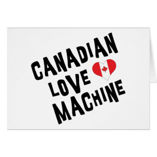 Canadian Love Machine Cards