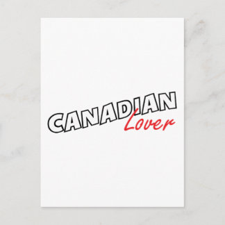 Canadian Lover Postcard