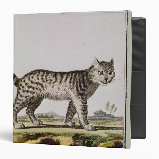 Canadian Lynx 3 Ring Binder (Front/Inside)