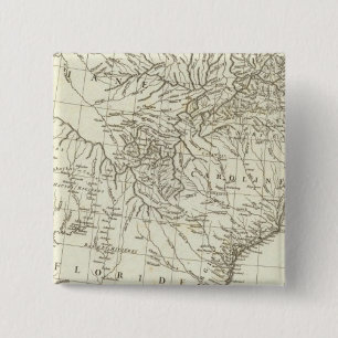 Canadian Map Pinback Button