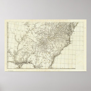 Canadian Map Poster