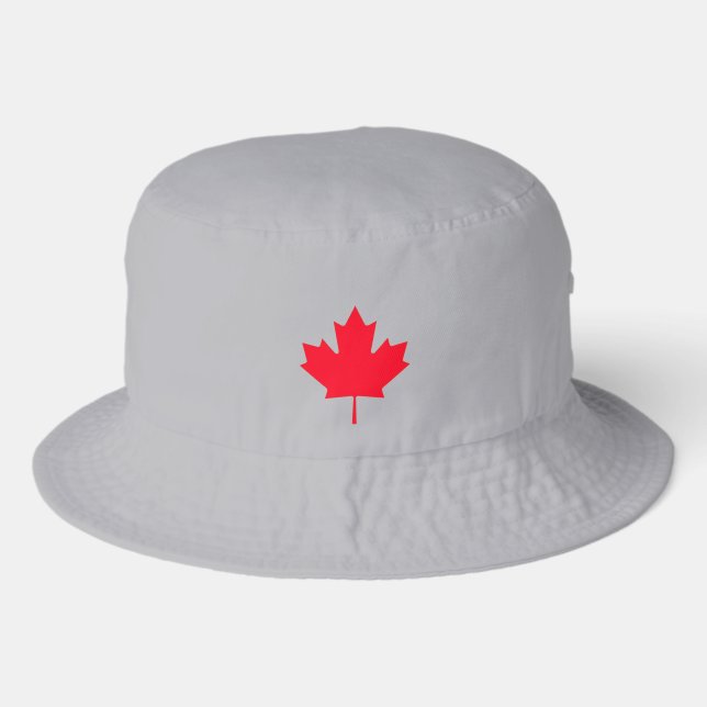 Canadian Maple Leaf Bucket Hat (Front)