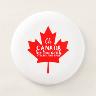 Canadian Maple Leaf Canada Day Family Matching Wham-O Frisbee