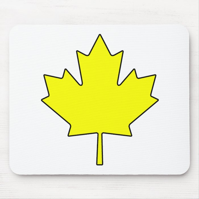 Canadian Maple Leaf Canada National Symbol Mousepad