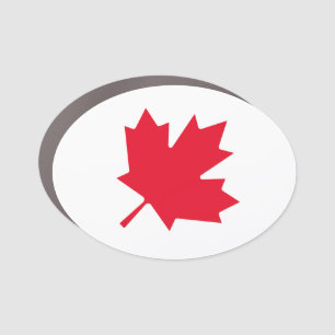 Canadian Maple Leaf Car Magnet