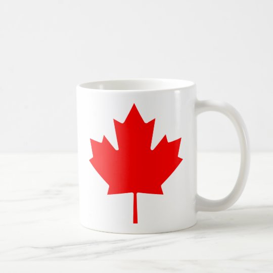 Canadian Maple Leaf Coffee Mug Zazzle