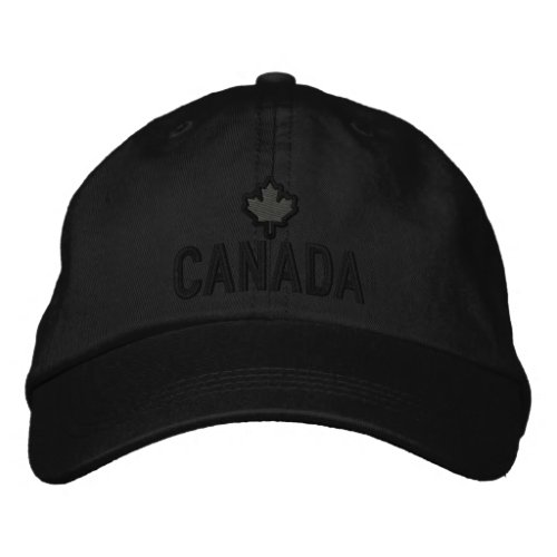 Canadian Maple Leaf Embroidery Canada Embroidered Baseball Hat