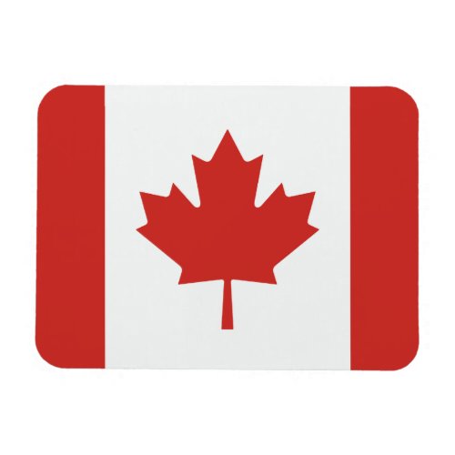 Canadian Maple Leaf Flag Magnet