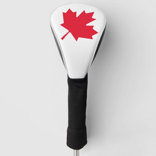 Canadian Maple Leaf Golf Head Cover