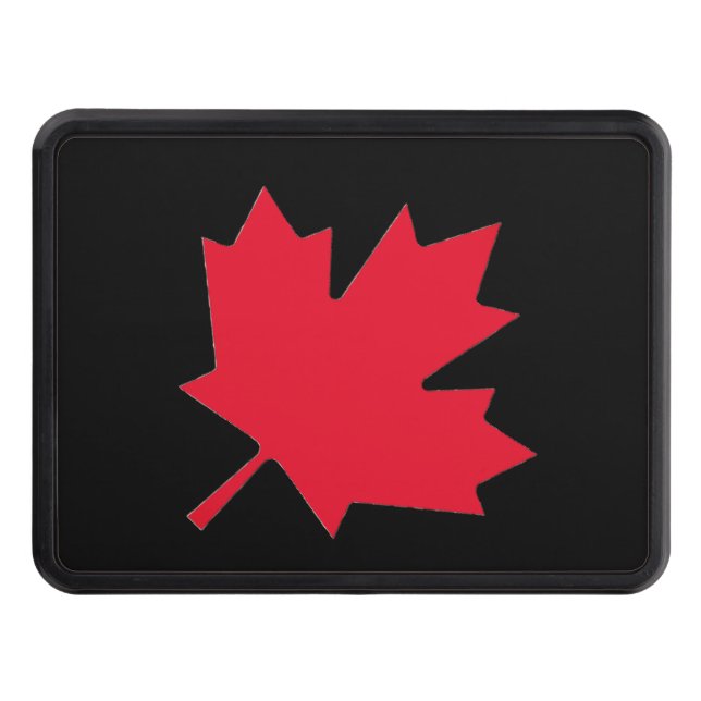 Canadian Maple Leaf Hitch Cover (Front)
