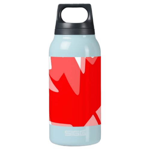 Canadian Maple Leaf Layered Style CANADA Insulated Water Bottle