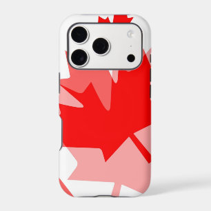Canadian Maple Leaf Layered Style CANADA iPhone 17 Pro Case