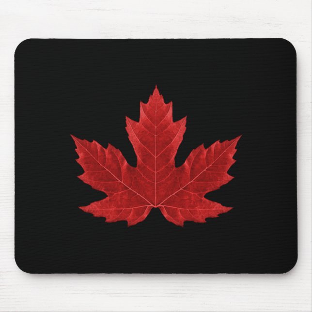 Canadian Maple Leaf Mousepad (Front)