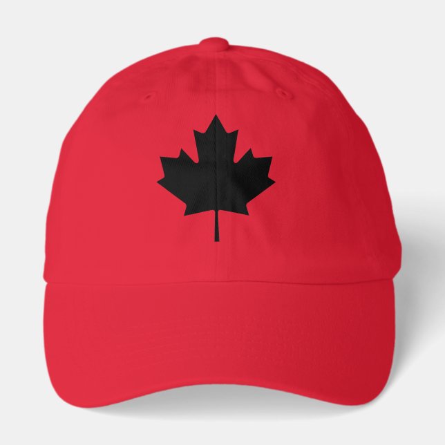 Canadian Maple Leaf. Patriotic.  Hat (Front)