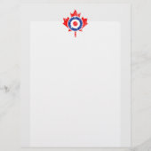 Canadian Maple Leaf Roundel Grunge Mod CANADA (Front)