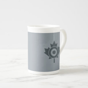Canadian Maple Leaf Roundel Mod CANADA Bone China Mug