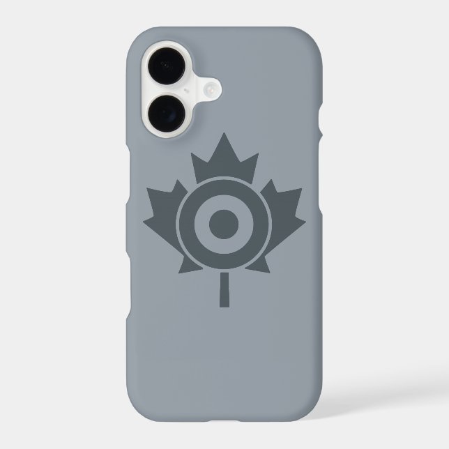Canadian Maple Leaf Roundel Mod Case-Mate iPhone Case (Back)