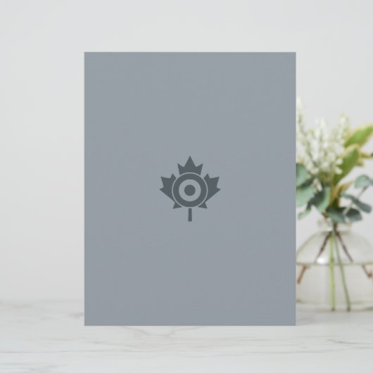 Canadian Maple Leaf Roundel Mod Graphic (Standing Front)