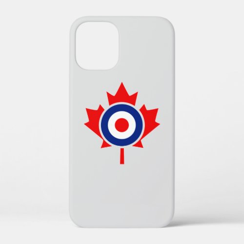 Canadian Maple Leaf Roundel Mod Style Tag iPhone 12 Mini Case