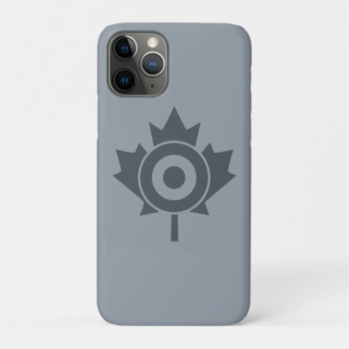 Canadian Maple Leaf Roundel Mod symbol iPhone 11 Pro Case