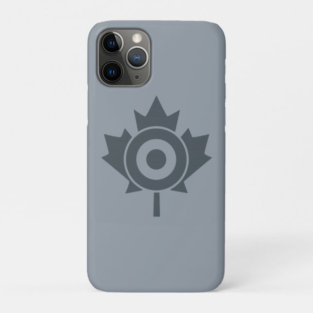 Canadian Maple Leaf Roundel Mod symbol Case-Mate iPhone Case (Back)