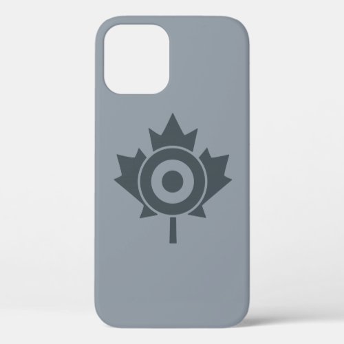 Canadian Maple Leaf Roundel Mod symbol iPhone 12 Case