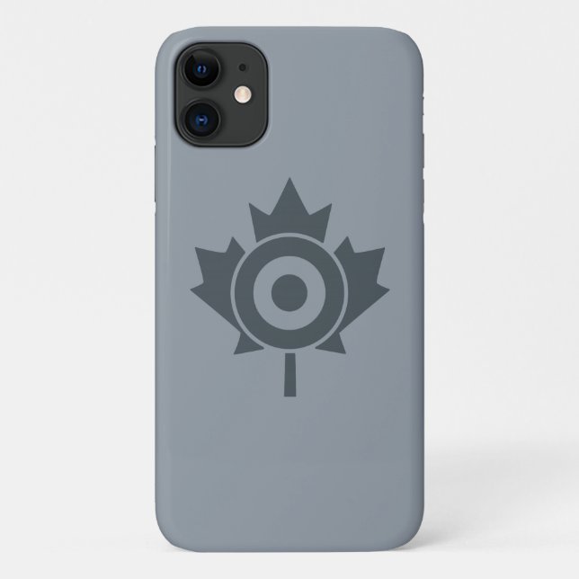 Canadian Maple Leaf Roundel Mod symbol Case-Mate iPhone Case (Back)