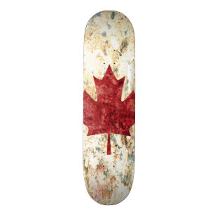 Canadian Maple Leaf Skateboard