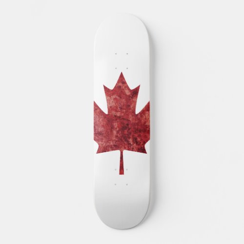 Canadian Maple Leaf Skateboard Deck
