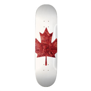 Canadian Maple Leaf Skateboard Deck
