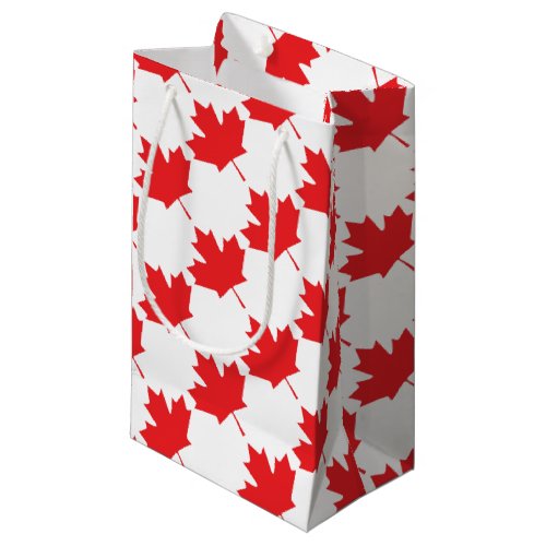 Canadian Maple Leaf Small Gift Bag