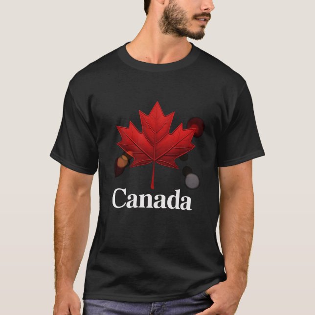 Canadian Maple Leaf T-Shirt Design (Front)