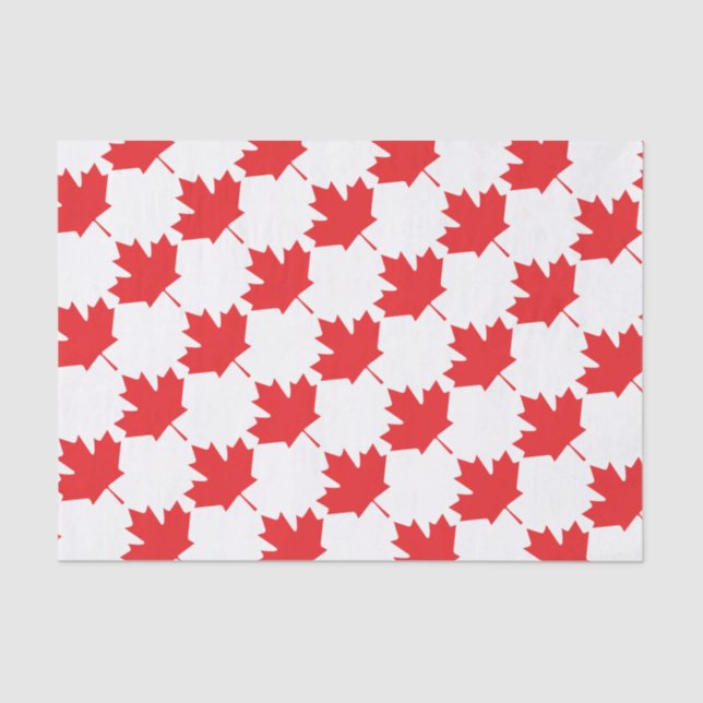 Canadian Maple Leaf Tissue Paper (Front)